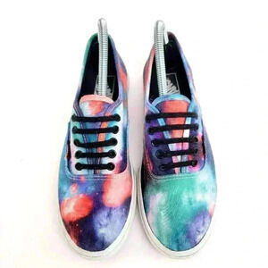 VANS Lo Pro Galaxy Cosmic Space Canvas Sneakers - 8.5